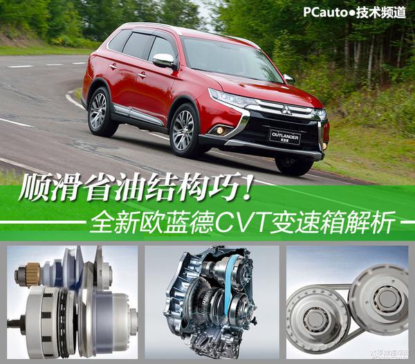 五分钟了解欧蓝德cvt变速箱结构