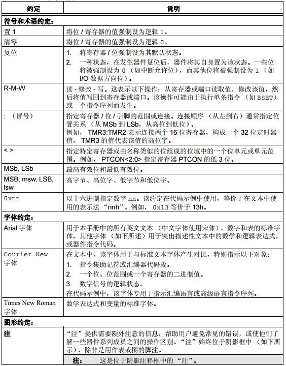 <b class='flag-5'>PIC24F</b>系列參考手冊(cè)簡(jiǎn)介