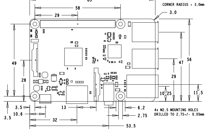 <b class='flag-5'>樹莓</b><b class='flag-5'>派</b><b class='flag-5'>B+</b>機(jī)械的詳細(xì)電路原理圖免費(fèi)下載