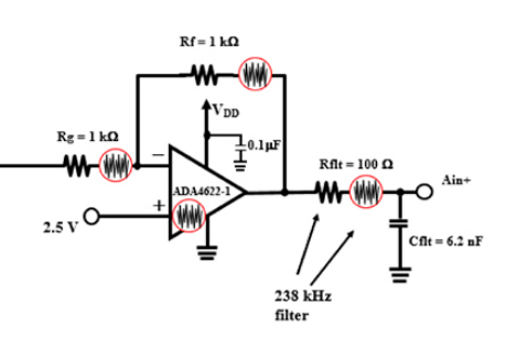激励放大器与ADC之间的噪声规格关系