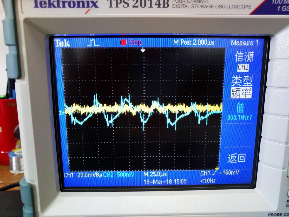 第三张是旋变滤波后的电压信号