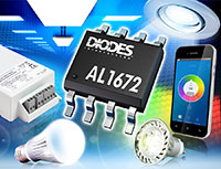 AL1672 单级可调光降压转换器具有 600 V/4 A MOSFET