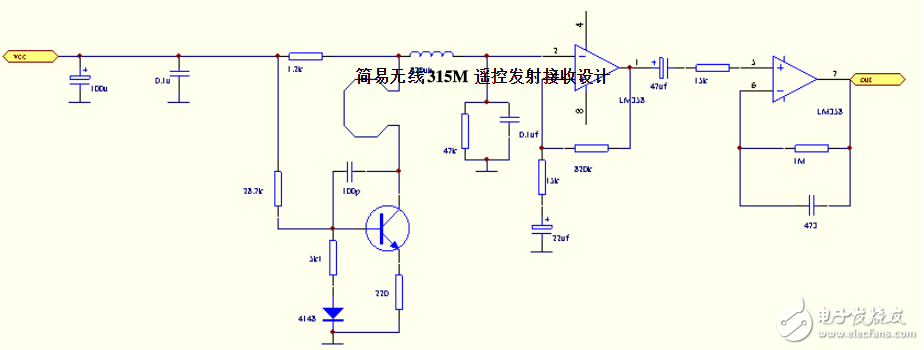 315m发射电路原理315m无线模块怎么使用