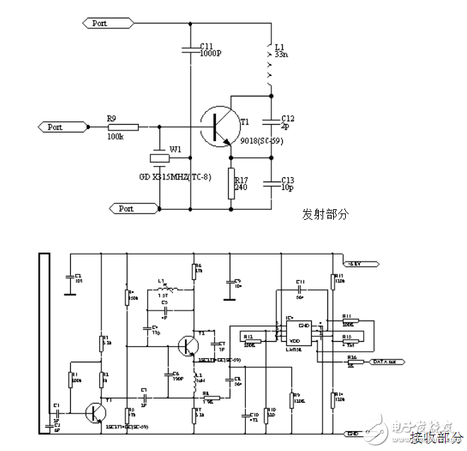 315m發射電路原理_315m無線模塊怎麼使用