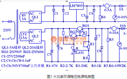 大功率<b class='flag-5'>可調(diào)</b><b class='flag-5'>穩(wěn)壓電源</b>電路圖的詳細(xì)資料免費(fèi)下載