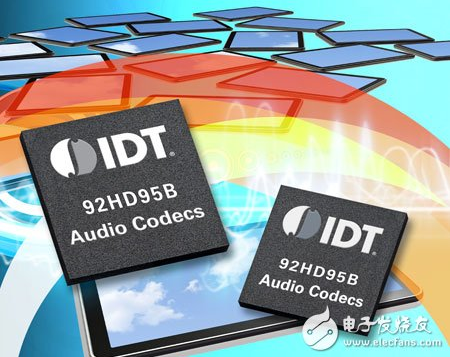 IDT 最新的创新音频技术,超低功耗高清音频解码...