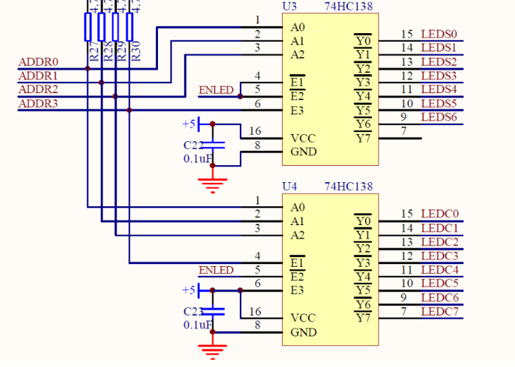 74hc138電路圖匯總分析 74hc138在電路中的作用