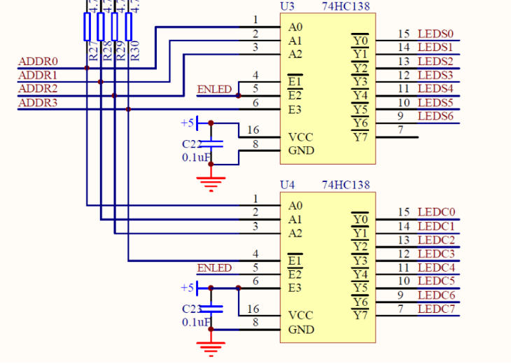 <b class='flag-5'>74hc138</b>电路图汇总分析 <b class='flag-5'>74hc138</b>在电路中的作用