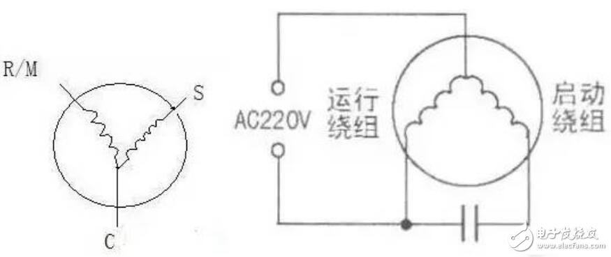 空调压缩机uvw接线图图片