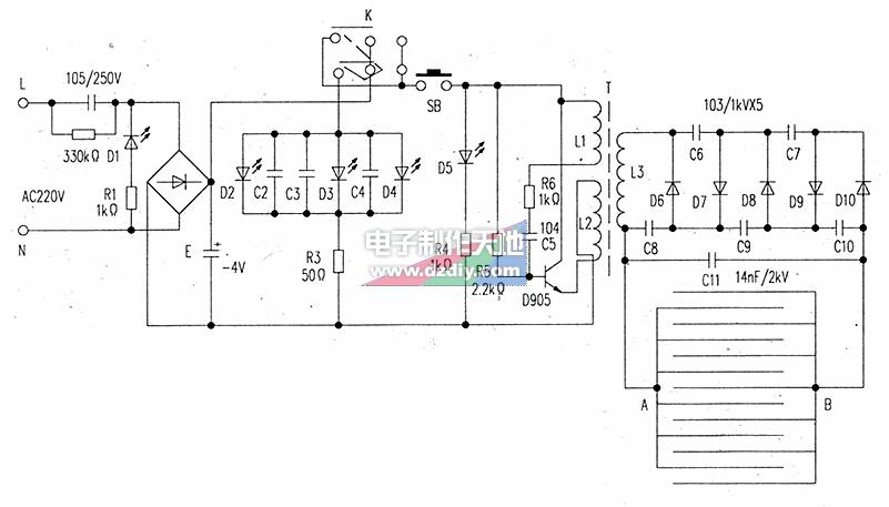 <b class='flag-5'>電</b>蠅拍（<b class='flag-5'>電</b><b class='flag-5'>蚊</b><b class='flag-5'>拍</b>）的<b class='flag-5'>工作原理</b>與維修