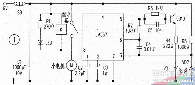 用LM567制作一個紅外線捕鼠箱