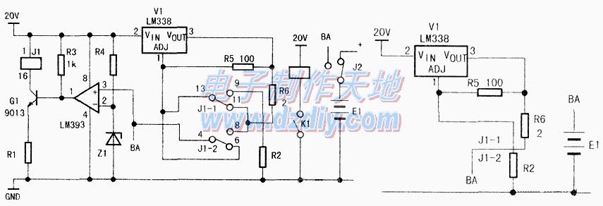 利用LM338制作<b class='flag-5'>蓄電池</b><b class='flag-5'>充電器</b>,LM338 <b class='flag-5'>Lead-acid</b> <b class='flag-5'>battery</b> <b class='flag-5'>charger</b>