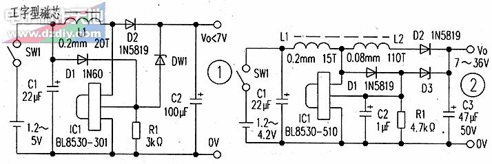 BL8530升壓電源變換的應(yīng)用