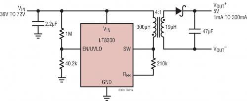 简单介绍LT830反激式转换器设计原理