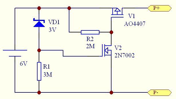 关于低功耗多节串联镍氢电池过放电保护电路设计