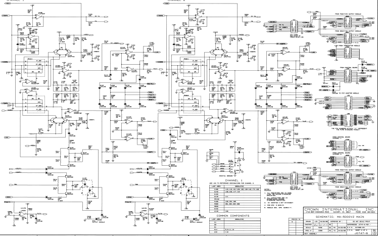 皇冠MA-5002VZ专业<b class='flag-5'>功放机</b><b class='flag-5'>详细</b>电路原理图资料免费下载