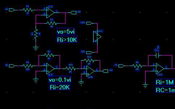 集成<b class='flag-5'>運算放大器</b>實現(xiàn)的<b class='flag-5'>運算</b><b class='flag-5'>電路設計</b>實驗