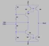 一個<b class='flag-5'>比較</b>老的電流反饋放大電路的<b class='flag-5'>輸入</b><b class='flag-5'>端</b>