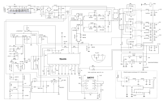 TL494 350W的电脑<b class='flag-5'>电源</b>经典<b class='flag-5'>PCB</b>原<b class='flag-5'>板</b>图<b class='flag-5'>详细资料</b>免费下载