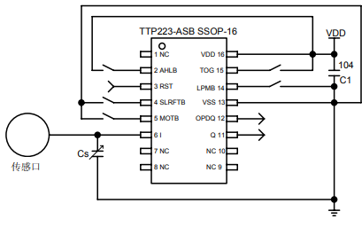 <b class='flag-5'>TTP223</b>觸摸鍵檢測(cè)<b class='flag-5'>芯片</b>的中文資料免費(fèi)下載