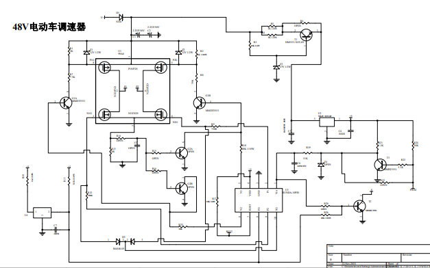 <b class='flag-5'>48V</b><b class='flag-5'>電動車</b>調(diào)速器<b class='flag-5'>電路</b>原理<b class='flag-5'>圖</b>資料免費下載