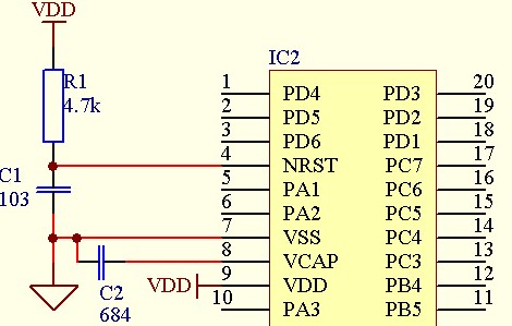 STM8S單片機(jī)怎樣改變引腳實現(xiàn)最低功耗