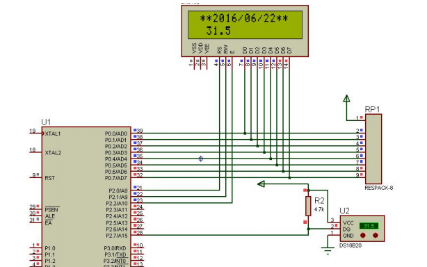 <b class='flag-5'>DS</b>18B20與LCD1602設計的<b class='flag-5'>溫度計</b>標準電路圖和<b class='flag-5'>源代碼</b><b class='flag-5'>資料</b>免費下載