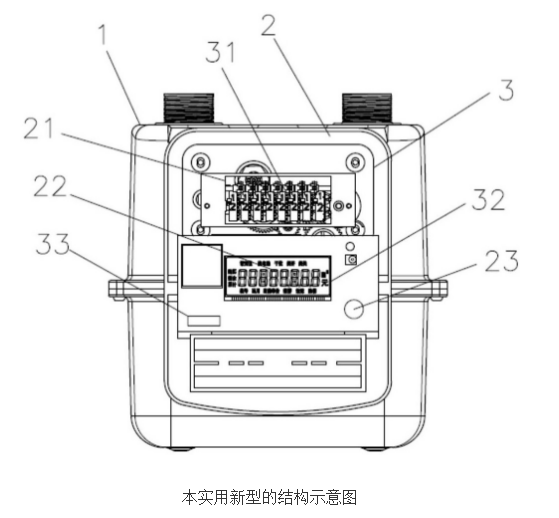 燃气表原理透气图片