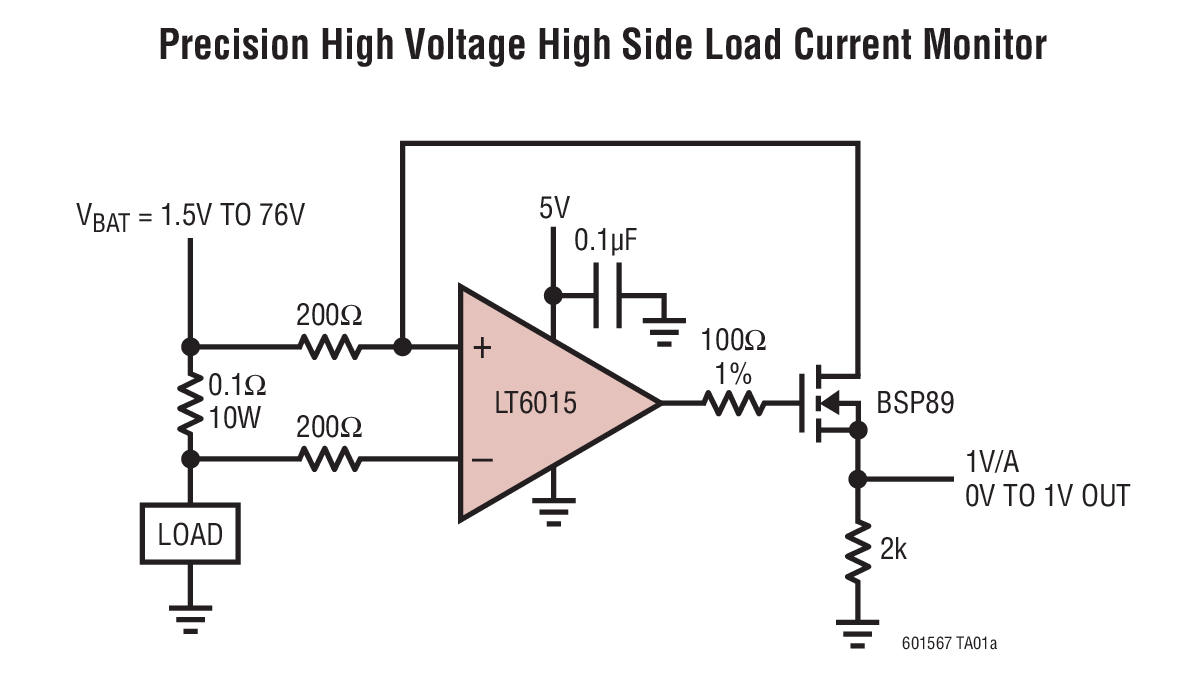 <b class='flag-5'>LT6016</b> 3.2MHz、0.8V/μs 低功率、Over-The-Top 高精度運算放大器