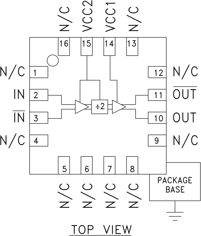 <b class='flag-5'>HMC492</b> <b class='flag-5'>InGaP</b> <b class='flag-5'>HBT</b> Divide-by-<b class='flag-5'>2</b> <b class='flag-5'>SMT</b>, <b class='flag-5'>DC</b> - <b class='flag-5'>18</b> <b class='flag-5'>GHz</b>