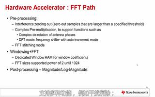 毫米波傳感<b class='flag-5'>器</b>1443<b class='flag-5'>硬件加速器</b>的簡(jiǎn)單介紹