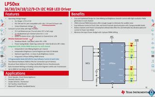 TI新一代RGB LED驱动器LP50系列的设计亮点剖析