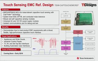 MSP430电容式触控感应的抗噪声设计