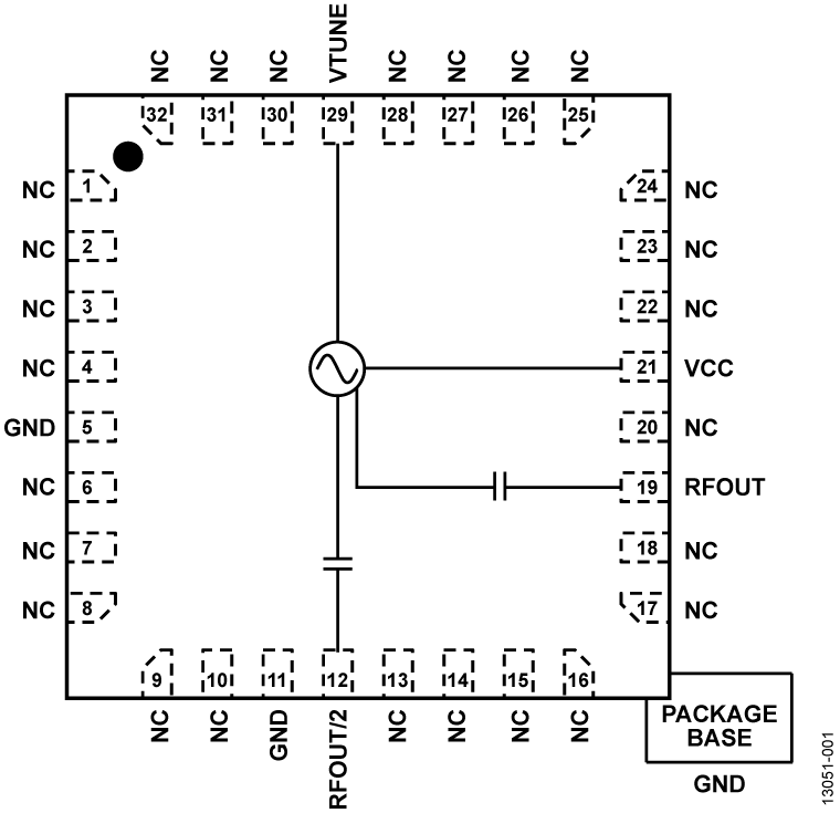 <b class='flag-5'>HMC1160</b> <b class='flag-5'>MMIC</b> <b class='flag-5'>VCO</b> with Half Frequency Output, <b class='flag-5'>8.45</b> <b class='flag-5'>GHz</b> to <b class='flag-5'>9.30</b> <b class='flag-5'>GHz</b>