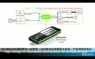 VI Chip高压母线转换模块的特点及应用介绍
