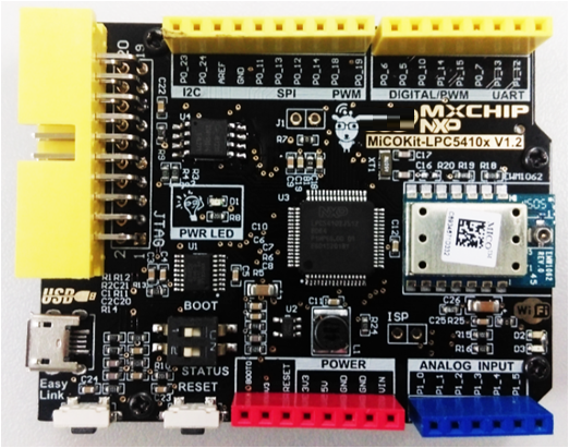 基于NXP MiCOKit LPC5410X可通过手机APP控制的开发工具