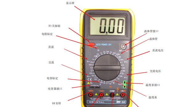 <b class='flag-5'>萬用表</b>的使用手冊<b class='flag-5'>資料</b><b class='flag-5'>免費</b><b class='flag-5'>下載</b>