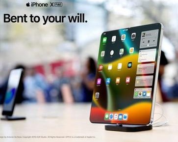 iPhone X Fold概念图亮相 小米生态链推出一款儿童手表