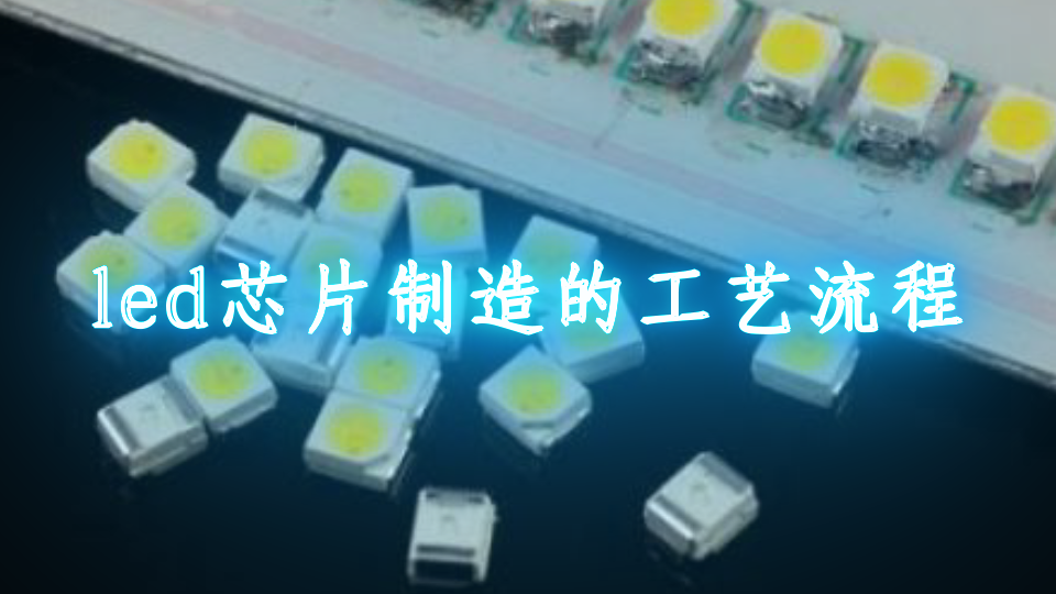 led芯片製造的工藝流程