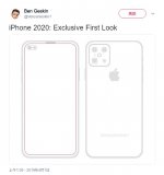 iPhone 2020 设计草图曝光,摄像头采用...
