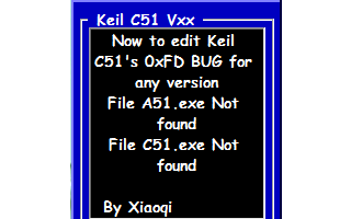 ccKeilVxx <b class='flag-5'>keil</b> <b class='flag-5'>c51</b>液晶驅動字符bug補丁應用程序免費下載