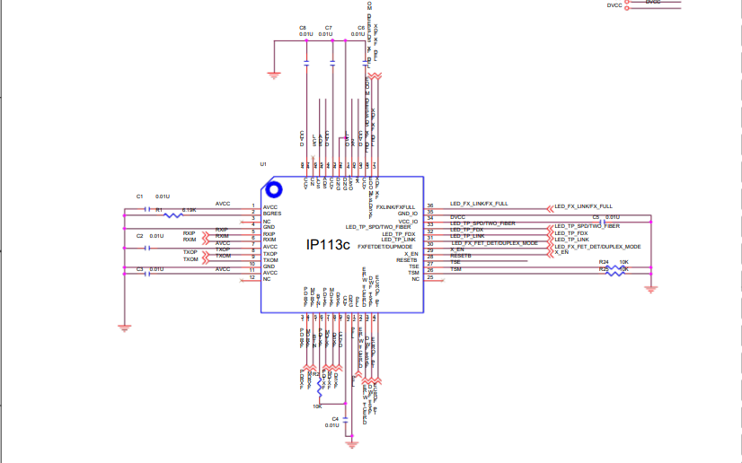 IP113C光纖<b class='flag-5'>收發(fā)器</b><b class='flag-5'>電路</b><b class='flag-5'>原理圖</b>免費(fèi)下載