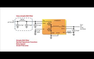 LTM8002 降压型µModule稳压器的性能及应用