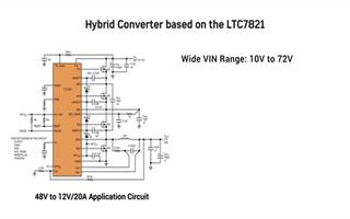 <b class='flag-5'>LTC7821</b><b class='flag-5'>混合</b>式降压型同步控制器的特点及应用