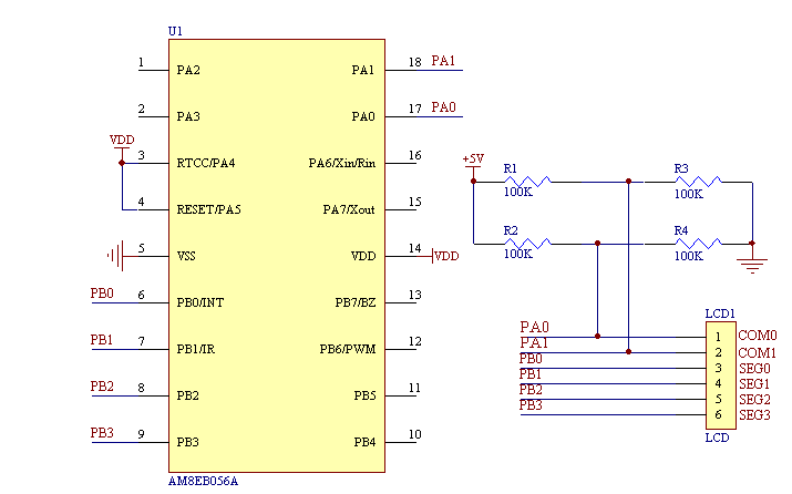 用<b class='flag-5'>單片機(jī)</b><b class='flag-5'>IO</b><b class='flag-5'>口</b><b class='flag-5'>直接</b><b class='flag-5'>驅(qū)動(dòng)</b>段式LCD的方法詳細(xì)<b class='flag-5'>說明</b>