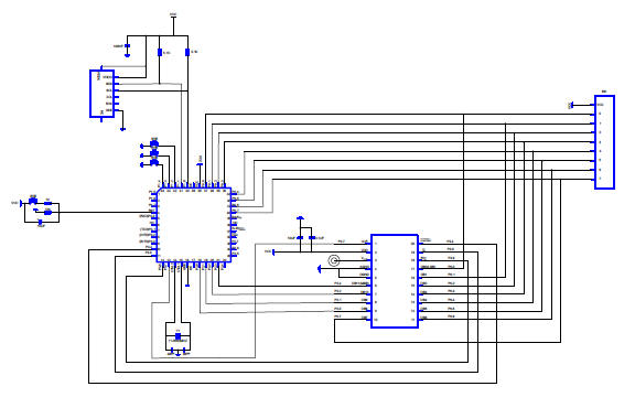 <b>STC89C52</b><b>单片机</b>的输出电压型和输出LED型电路<b>原理图</b>免费下载