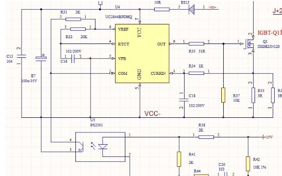 如何正确搭建UC3845电路次级线圈