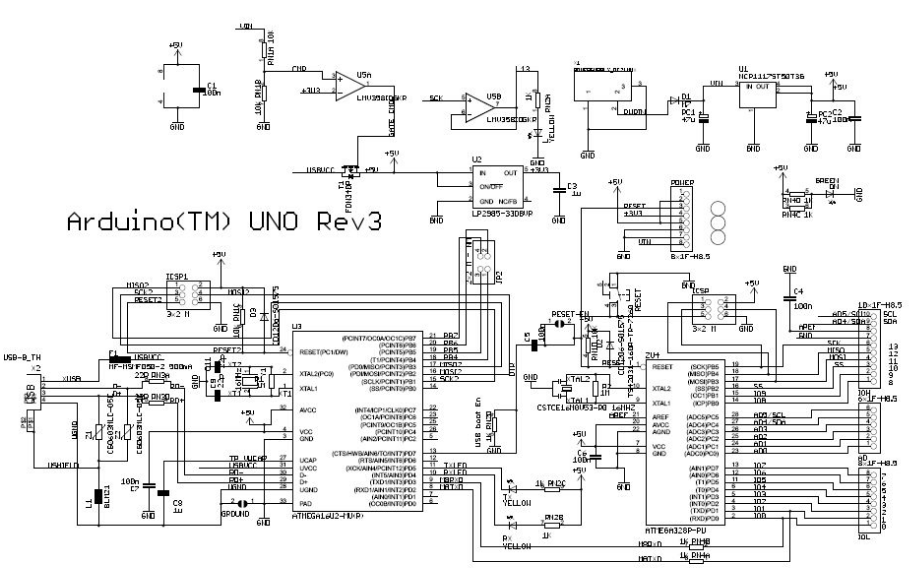 Xduino <b class='flag-5'>UNO</b> <b class='flag-5'>R3</b>開發(fā)板的電路原理圖免費(fèi)下載