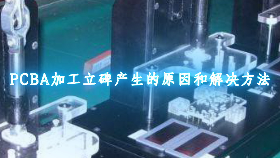 PCBA加工立碑产生的原因和解决方法