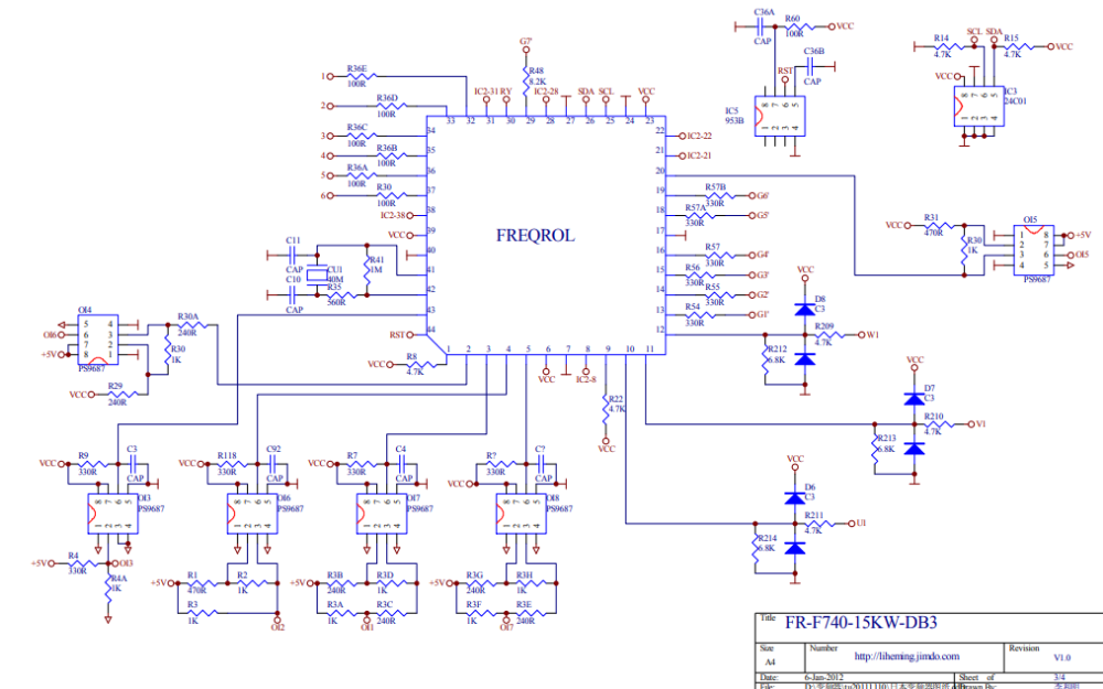 <b class='flag-5'>三菱</b><b class='flag-5'>变频器</b><b class='flag-5'>FR-F740</b>-15KW-DB3的电路原理图免费下载